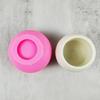Blumentopf Silikonform Beton Zement Pflanztopfform Blumentopf Epoxidharzform Make-up Pinselhalter Organizerform