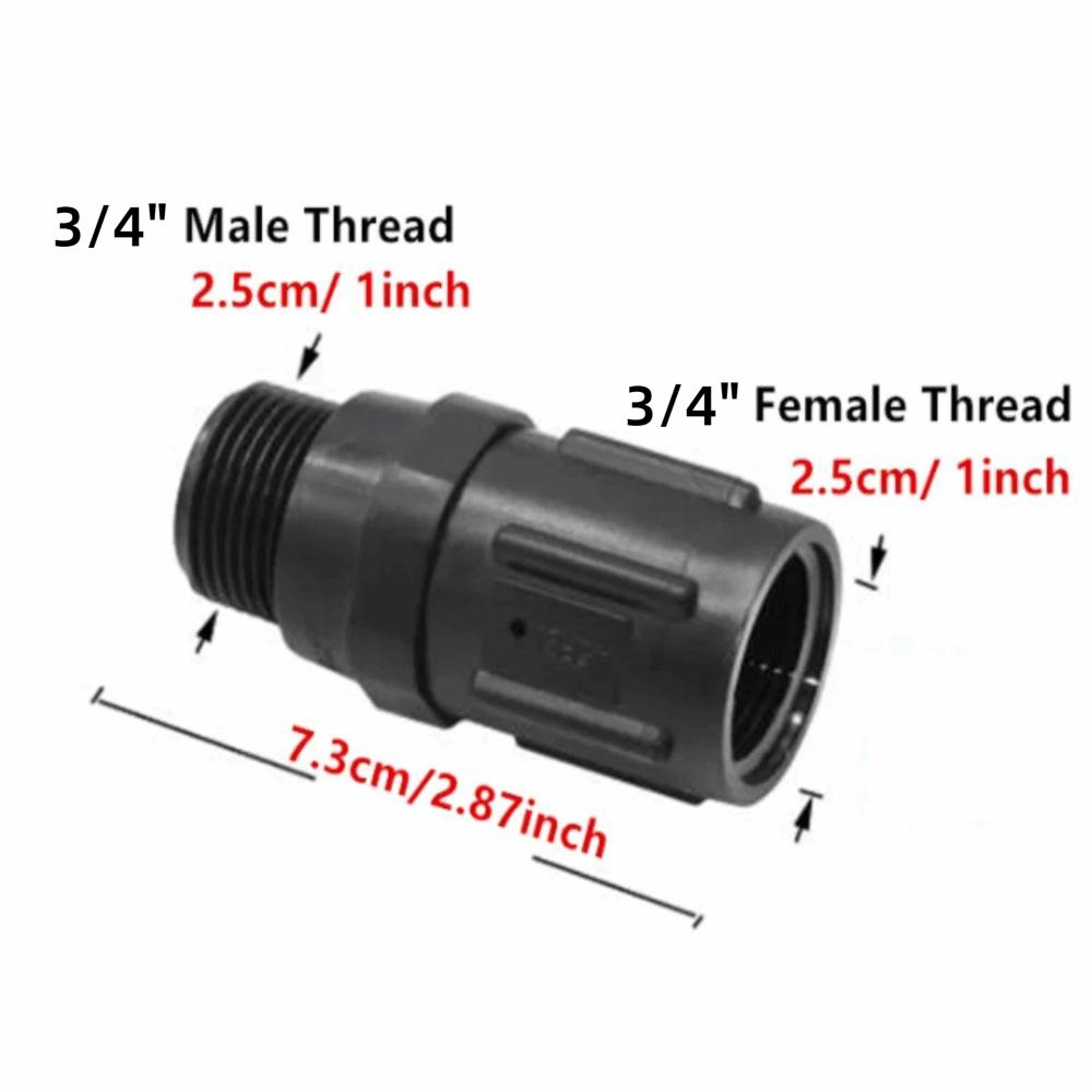 4 Pcs Plastic Water Pressure Reducer Valve 30 PSI Garden Hose Pressure Regulator  Garden Hose System