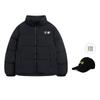 Li Ning Sports Life Collection FW22 Down Jacket Winter Unisex Black AYMS307-4