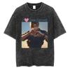 Vintage Washed Leon S Kennedy Resident Evil 4 T-Shirt Men And Women
