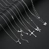 5pcs Elegant Necklace Set For Women Sparkling Zircon Fashion Butterfly Heart Cross Bow Pendant Necklaces Party Jewelry Gift 2026