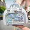 New Y2K Ita Sling Tote Roomy Sports  Shoulder Carry Bag Charming Girls Transparent Messenger Bag DIY Display Everyday Handbags