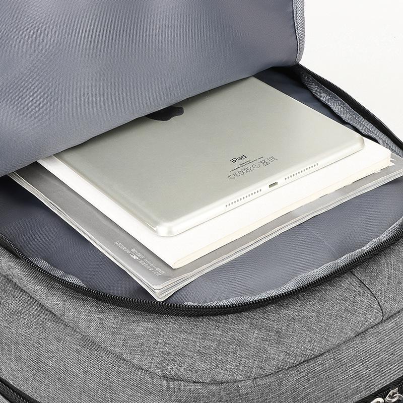 Backpack Men's Trendy Brand Backpack Business Computer Bag Large Capacity Leisure Outdoor Student Schoolbag Ins High Value