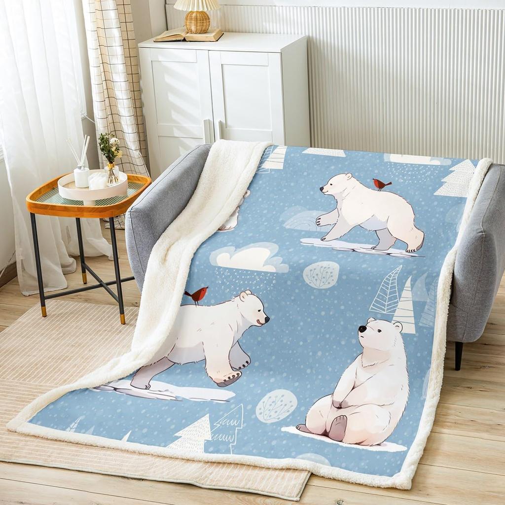 Red Rose Blanket Soft Fleece Throw Black Background Romantic Design Home Decor Gift for Her