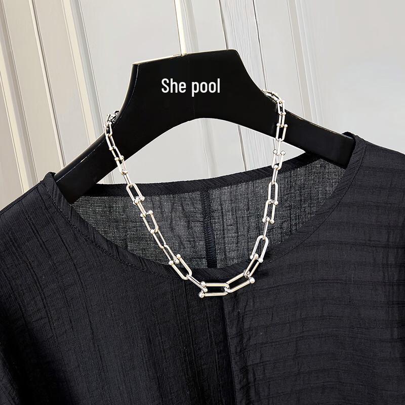 Ta Chi Women's Casual Irregular Patchwork Blouse