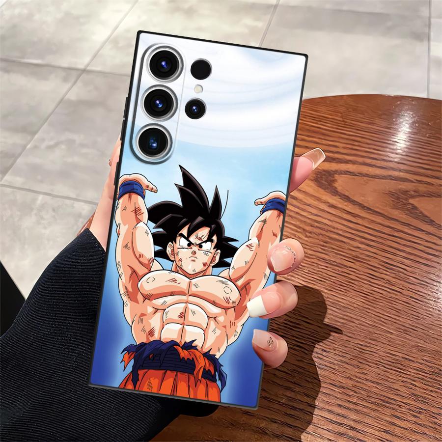 Cartoon Dragon Ball Case for Samsung Galaxy S26 S21 FE S23 S25 Ultra S24 Plus S10 S9 S20 Note 20 Ultra 8 9 10 Funda Phone Cover