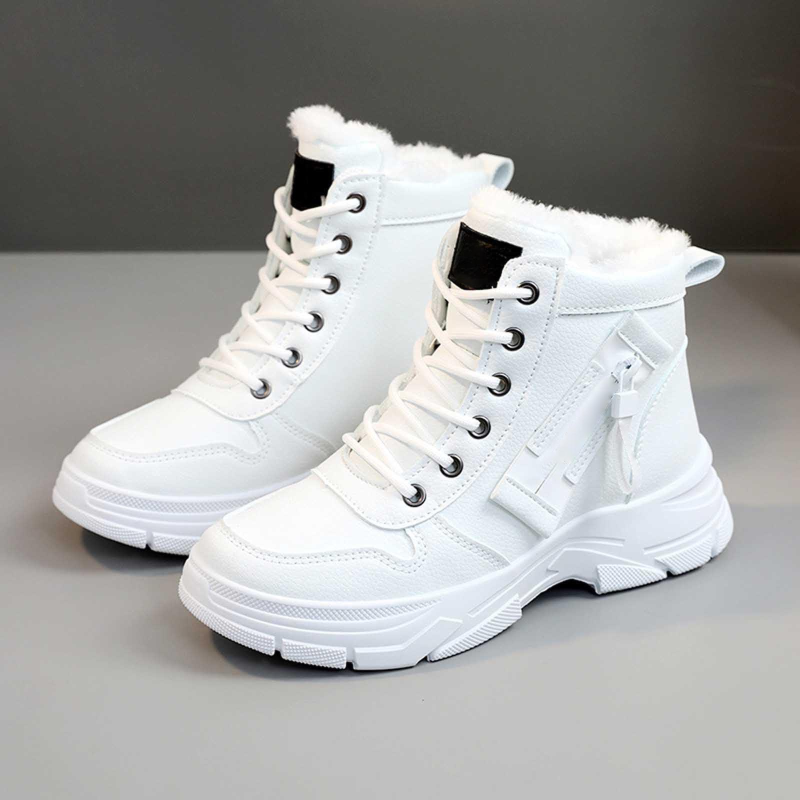 Women s Winter Boots, Warm Lined Winter Shoes, Non- Boots, Short Shaft Boots, Winter Outdoor Snow Boots, Winter Boots 39 белый