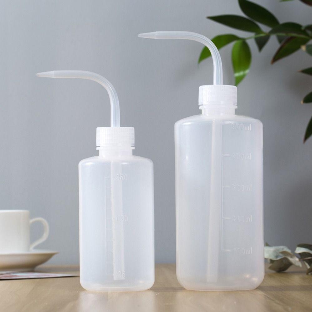 1Pcs White Laboratory Measuring Bottles Tattoo Squeeze Bottle  Eyelash Extension Cleaning