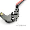 For CBR600RR Motorcycle Dirt Bike Folding-Brake Clutch Levers Short Long Handle