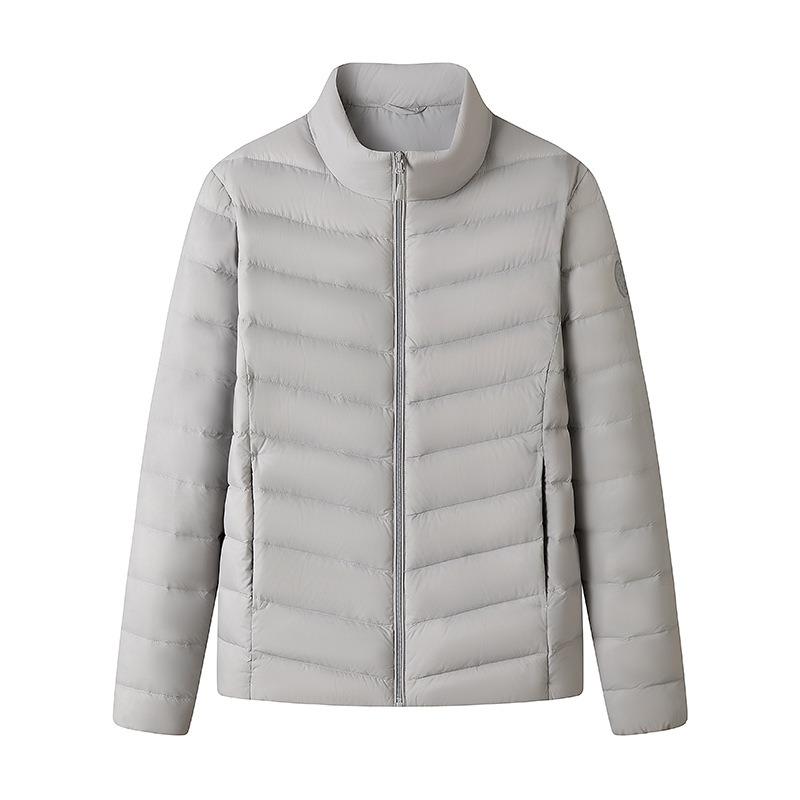 Winter new light and thin down jacket women's warm casual outdoor stand-up collar white duck down warm slim jacket