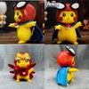 Marvel Avengers Infinity War Captain America Figure Collection Pikachu Ornament