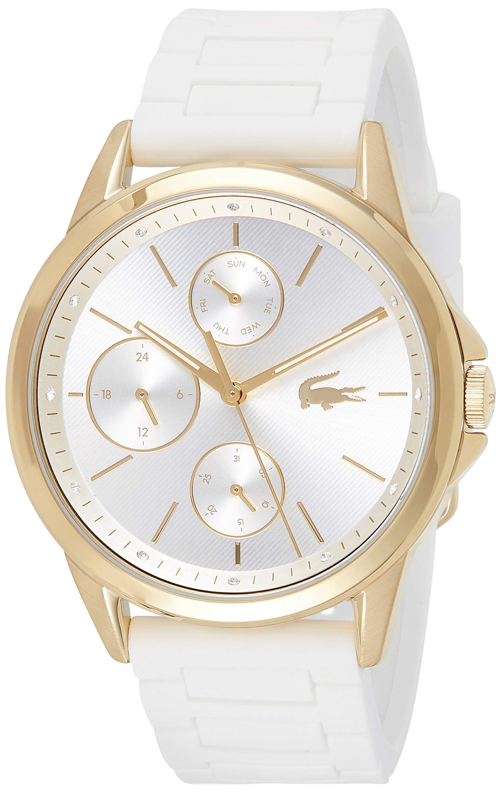 

Lacoste Унисекс Белые резиновые часы 2001111 Женские [Б/У]