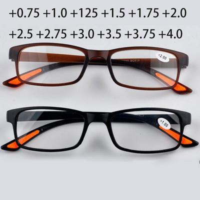 Lesebrille für Damen, robustes TR90-Ultraleichtharzmaterial für das Lesen von Presbyopie-Brillen für Damen und Herren