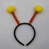 Bee Headband with Fluffy Ball Antennae for Kids & Adults