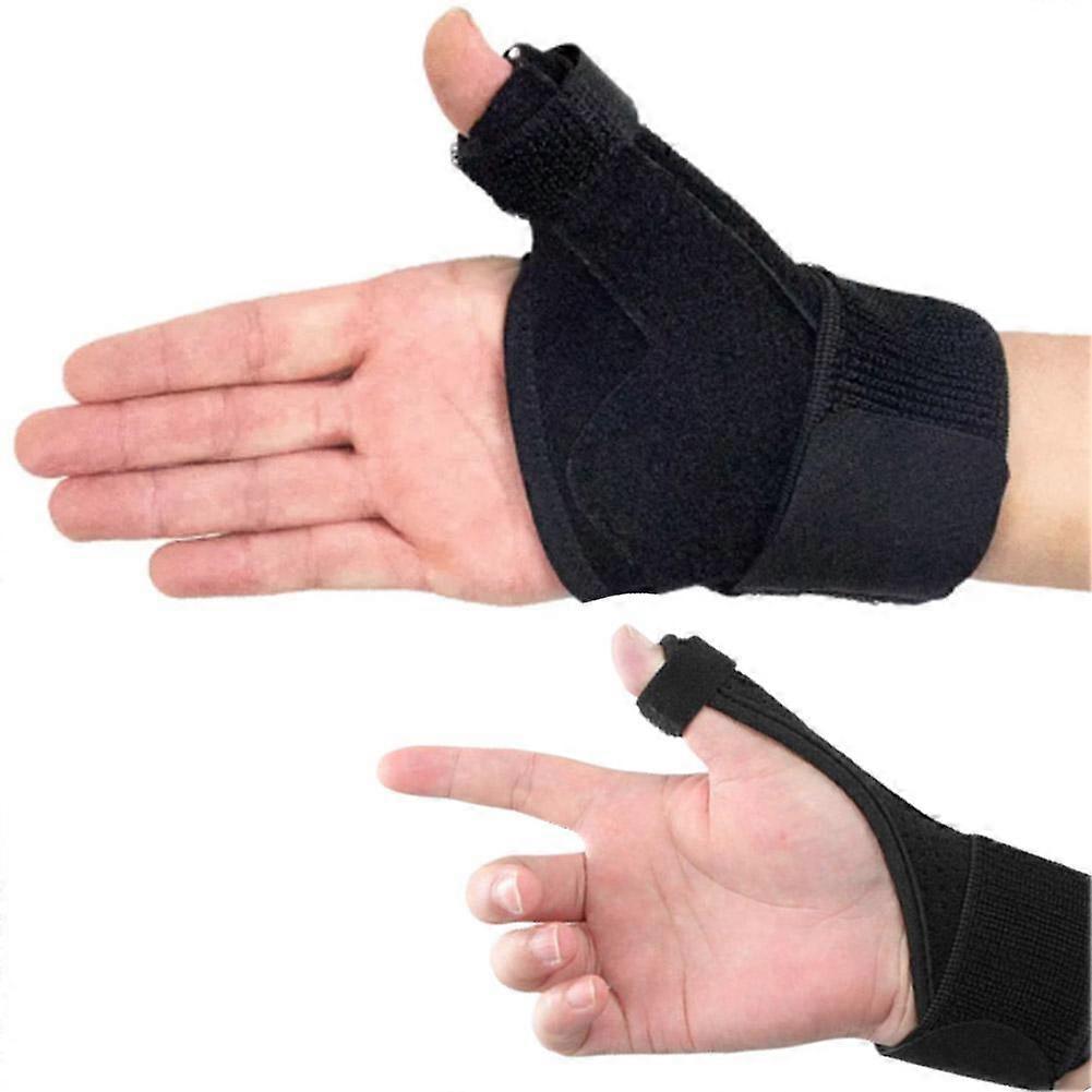 Wrist Thumb Brace For Joint Support With Aluminum Splint Lightweight Breathable For Carpal Tunnel Pain Relief Fits 13-21cm Wrist