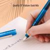 Schneider 0.35mm Iridium Gold Nib Fountain Pen - BK406 Starry Sky Model with Replaceable Ink Cartridge