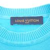 Louis Vuitton L Short Sleeve T-shirt Blue Cotton Mens