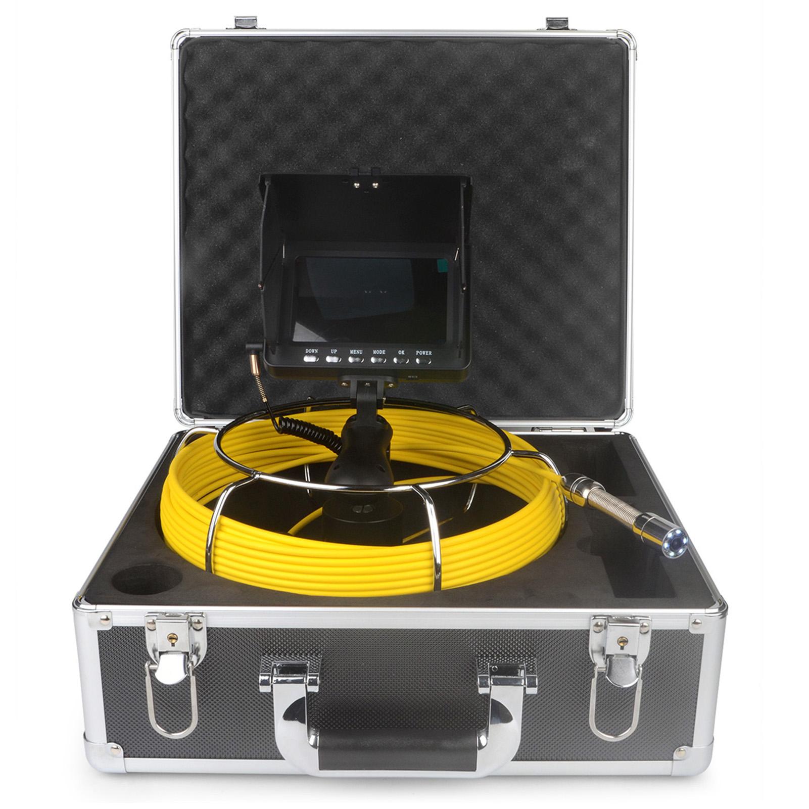 

Видеокамера для осмотра труб 30M IP68 Водонепроницаемая камера для осмотра канализационных труб 1080P 20m