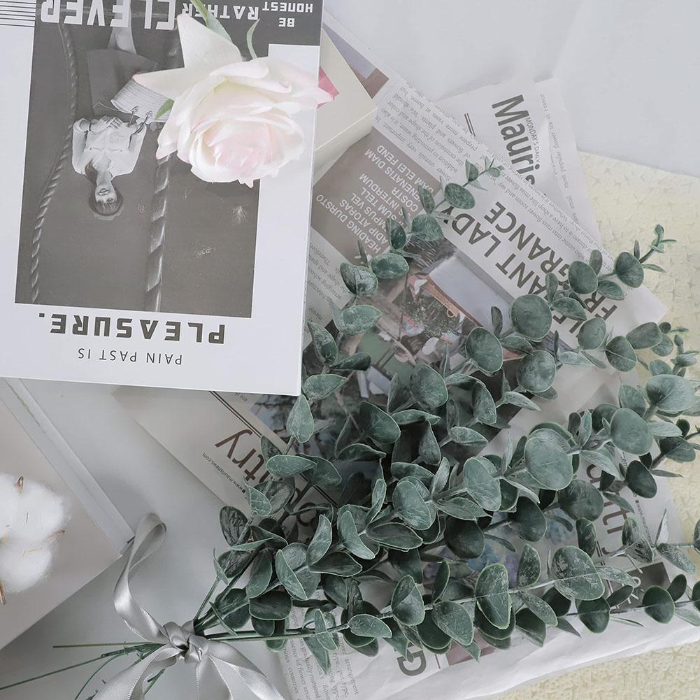 Artificial Leaves Green Plant Indoor Home Decor Silk Flower