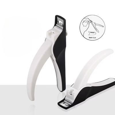 1 Pezzo Manicure da Indossare Forbici a Una Parola Pezzi per Unghie Francesi Forbici a U Forbici per Taglio Unghie per Estensioni Fototerapia Strumenti per Manicure Anti-schizzo