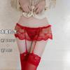 Sex Underwear Perspective Lace Free Sexy Hot Stockings Suspender Seduction Thong Set