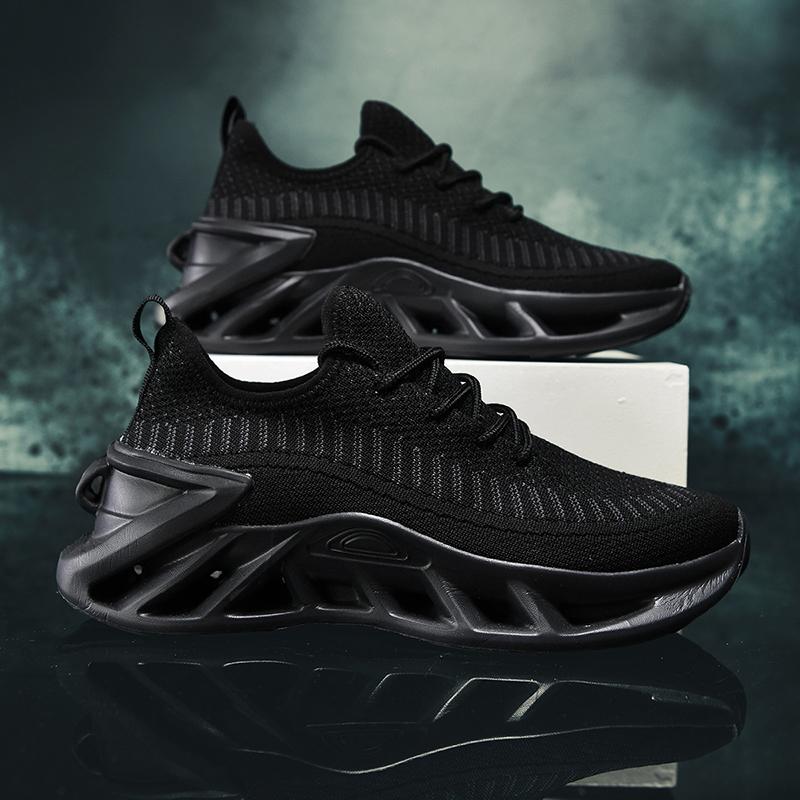 Fashion Breathable Men Running Shoes Mesh Casual Shoes Women Men Sneakers Summer Walking Shoes Non-slip Cushioned Sole EU 36-45