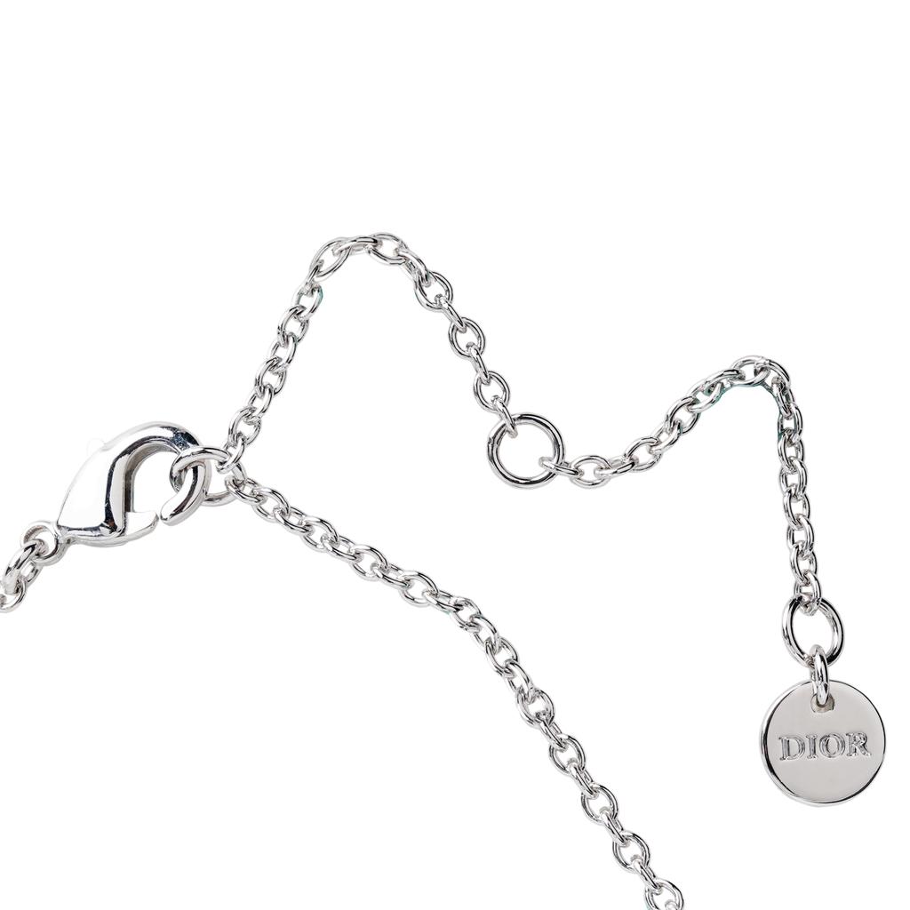 Dior Cd Logo Metal Crystal Bracelet Women bracelet B0845CDLCY-D102