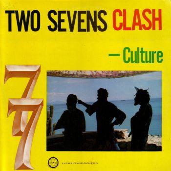 LP Record CULTURE - Two Sevens Clash RGLP016 Rocky One 1992 US Reggae, Ska & Dub Used