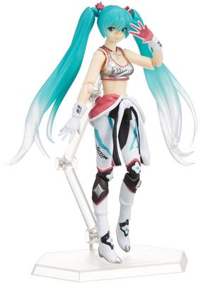 Figma Racing Miku Racing Miku 2013 EV MIRAI figurină mobilă vopsită ver. ABS și ATBC-PVC fără scară