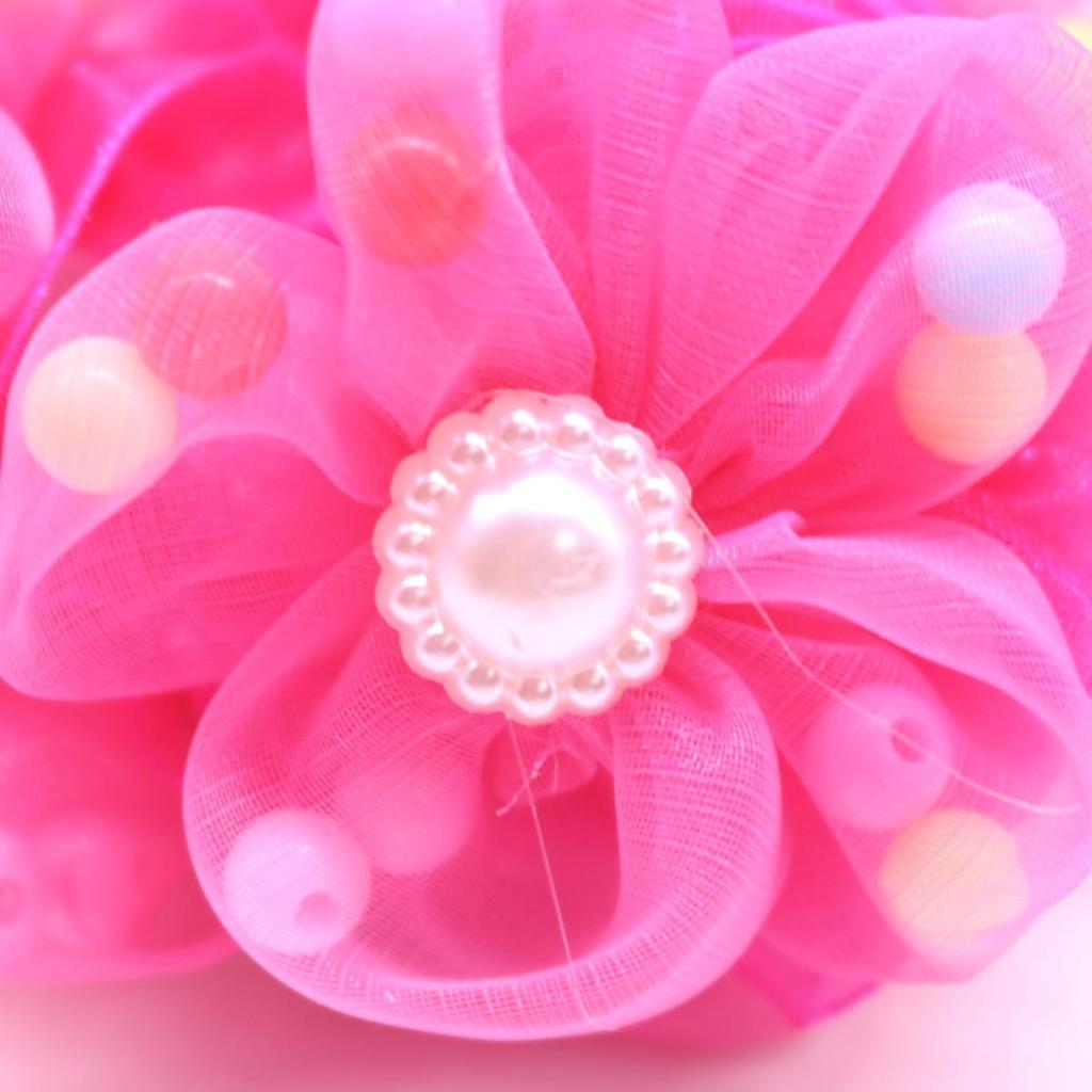 Children's Princess Flower Hair Tie - Cute Hair Accessories for Girls