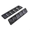 Car Hood Louvers Glossy Intake Vent Panels for Hobbyists Carbon Fiber