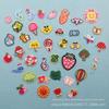 Adorable Mini Fruit & Veggie Embroidery Patch Stickers - Small Cartoon Sunflower Design for DIY Clothing