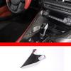 ABS Carbon Fiber For Toyota GR Supra A90 2019-2025 Center Console Control Panel Steering Wheel Window Glass Lifting Sticker