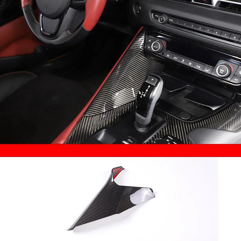 ABS Carbon Fiber For Toyota GR Supra A90 2019-2025 Center Console Control Panel Steering Wheel Window Glass Lifting Sticker