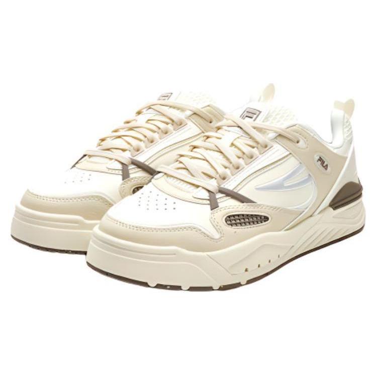 FILA SLAM Textile, Synthetic Leather Cushioning Abrasion Resistant Support Low top Casual Shoes Women's Black F12W341208FDA