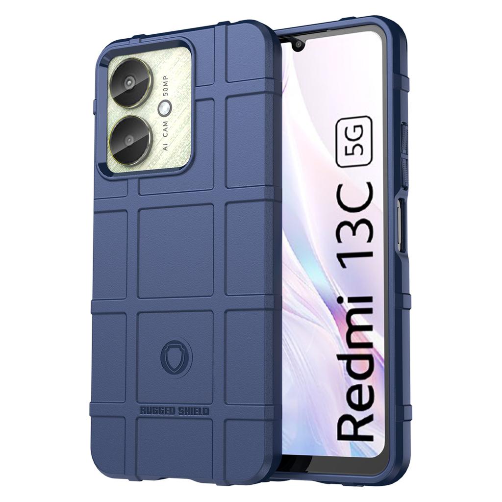 Pentru Xiaomi Redmi 13C 4G/13C 5G/13R 5G/Poco M6 5G/Poco C65 4G Huse TPU Grilă Pătrată Husă Spate Telefon