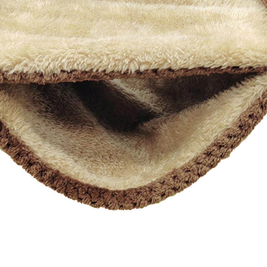 Kleintier Hängemattenbett Weich Warm Doppellagig Kleintierkäfig Hängematte für Eichhörnchen Hamster