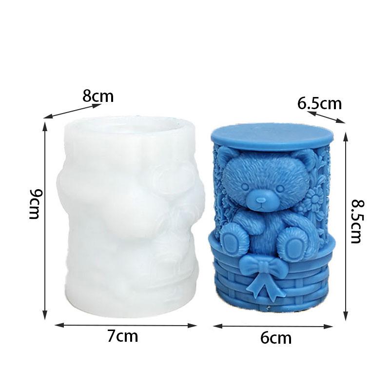 

3D силиконовая форма Нетоксичная форма для resin-crafts Форма для plaster-ornaments Многофункциональная Для украшения дня рождения Поделки своими руками Ароматерапия белый