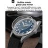 ADDIESDIVE Quartz Watches VH31 Movement Nylon Strap 36mm 100M Waterproof Reloj Hombre 316L Steel Luminous Watch For Men's