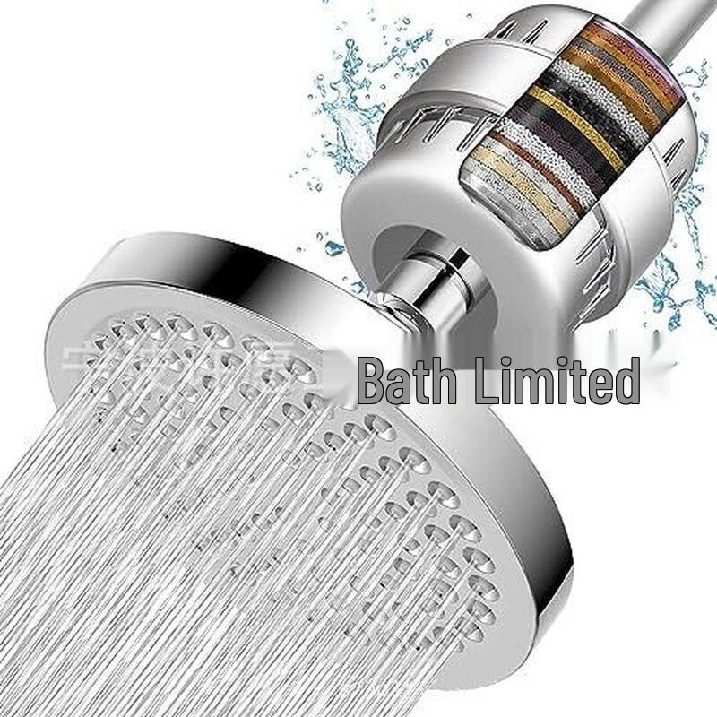 TLXT 15-Stage Shower Filter and Shower Head Set