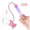 LED lampy na nehty 3W Flexibilní lampa s husím krkem Rychle schnoucí Sušička na manikúru nehtů Vytvrzovací světlo na gelové nehty