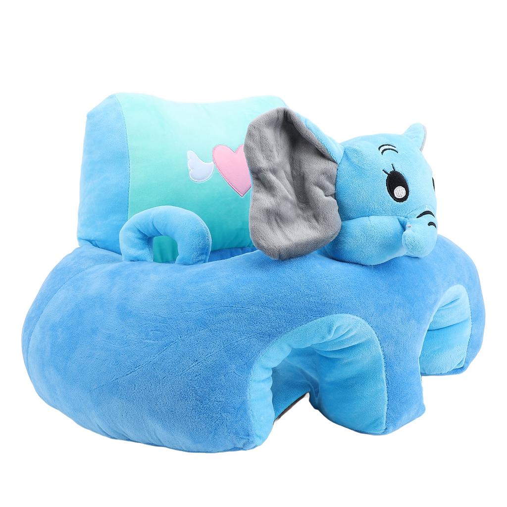 Infant Support Seat Sofa Soft Animal Shaped Cute Learning Sitting Chair Infant Sit Up Chair Toddler Floor Seat