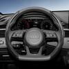 Suitable for 4HGVI Carbon Fiber Texture Steering Wheel Cover with Segmented Quick-Release Design, Durable, for Models Such as Q5 Q3 A4 A6 Q7
