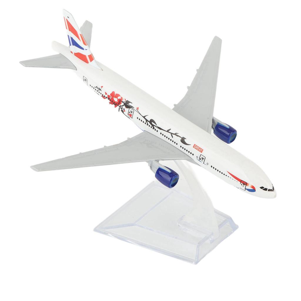 Alloy Aircraft Model Toy Collectible Multi Function Simulation Diecast Airplane Model for Home