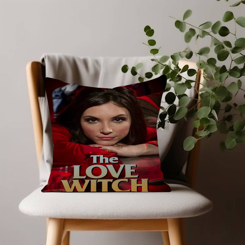 Classic Horror Romantic Movie The Love Witch Retro Anna Biller Cult Film Pillow Anime Pillow Sofa Bed Head Pillow Cushion Cover