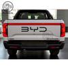 For BYD Shark 6 Trunk Standard 3D Badge Logo Sticker Glossy Black Sticker Decoration Automobiles Parts Accesorios Para