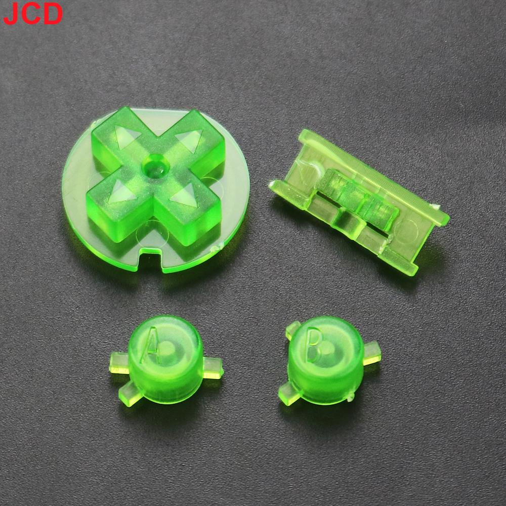 JCD 1 Set Suitable For Game boy color Button Shell For GBC Color Buttons GBC Game replacement Button Kit DIY Color