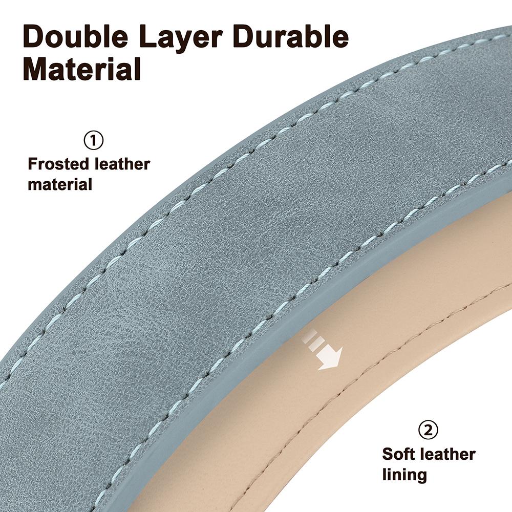 Personalisierte Hundeleine PU-Leder Hundeleinen Weiche Gepolsterte Haustierhalsbänder Kostenlos Graviert Für Kleine Mittlere Große Hunde Mops Bulldogge