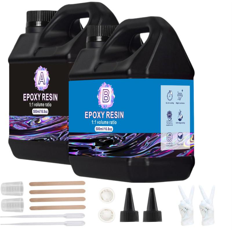 Crystal Clear Epoxy Resin AB Adhesive
