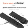 Waterproof Wear-Resistant 22mm Silicone Watch Strap for Tissot, Huawei, Seiko